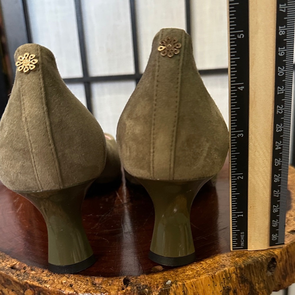 Naot Margo Olive Green Suede Heels NEW Comfort Size 39 NEW - Picture 13 of 13